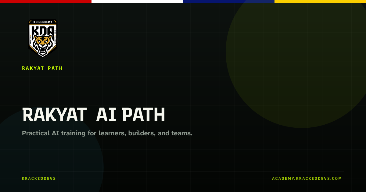 Rakyat AI Path | Kracked Academy